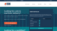Desktop Screenshot of dgs.hr